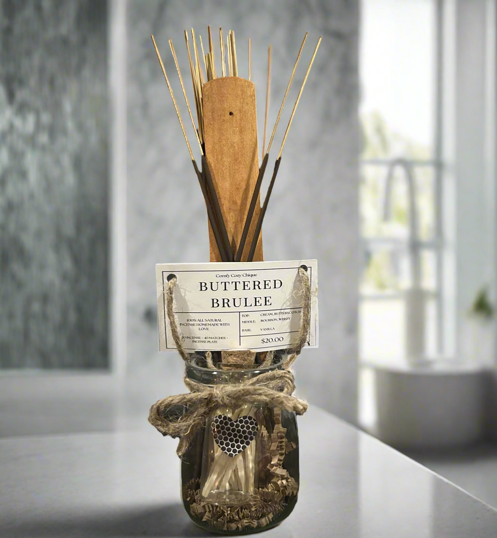 Buttered Brûlée Incense Sticks